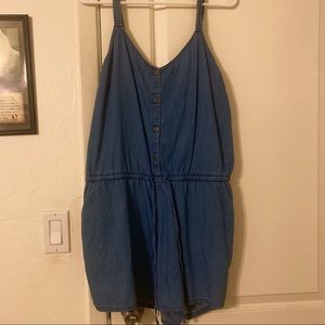 Old Navy chambray romper